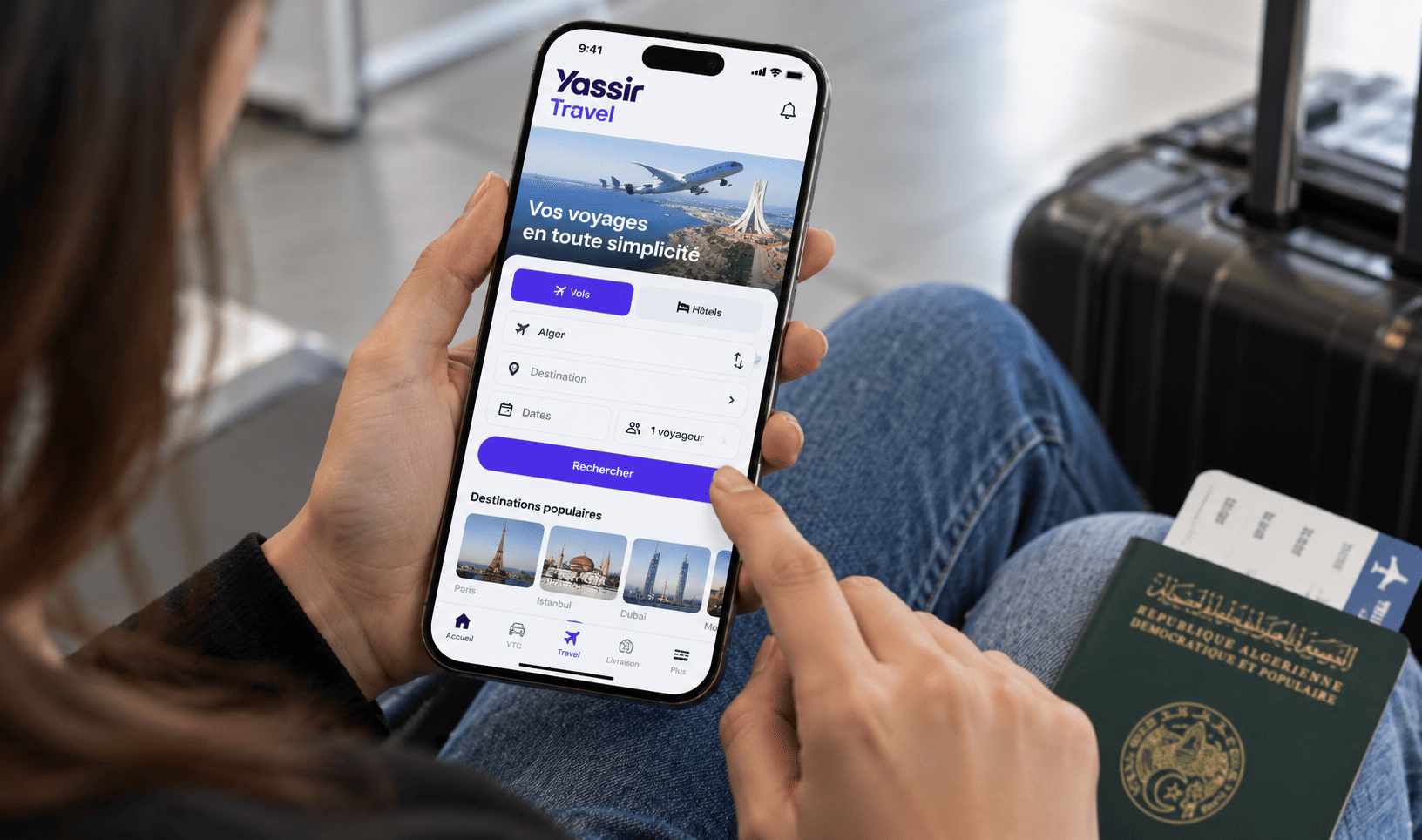 Yassir se lance dans la réservation de voyages